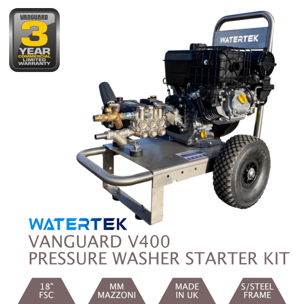 Watertek Vanguard V400 Pressure Washer Starter Kit